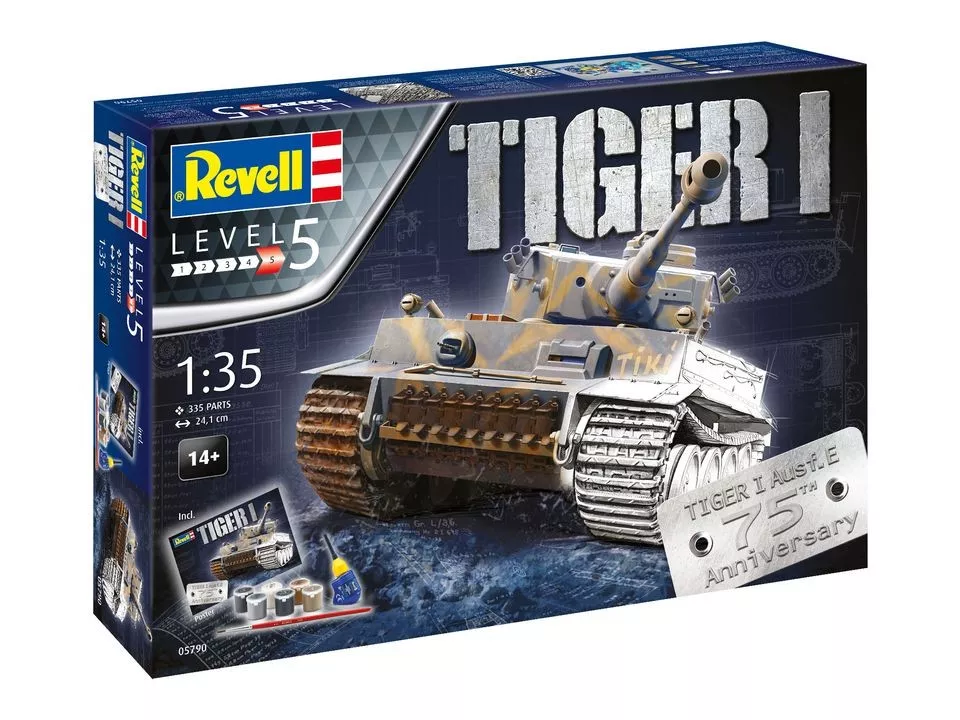Revell - Gift Set 75 xears Tiger I 